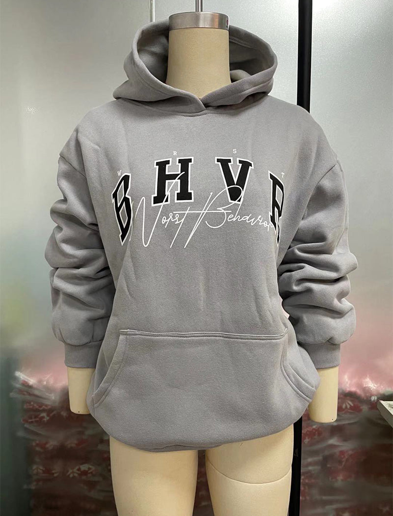 Oversized Graphic Hoodie