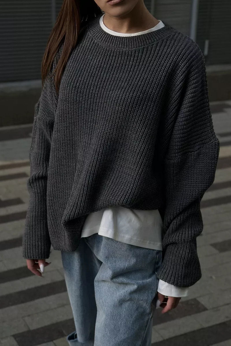 Oversized Knit Sweater