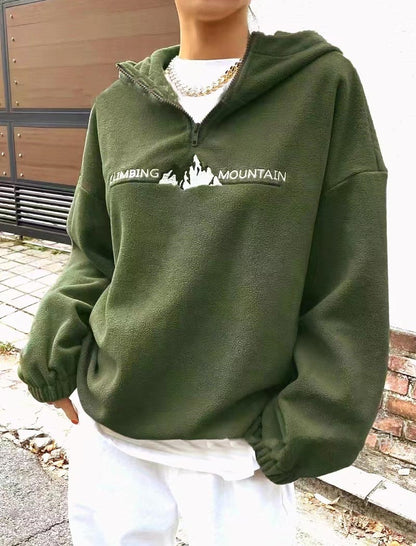 Half-Zip Pullover Hoodie