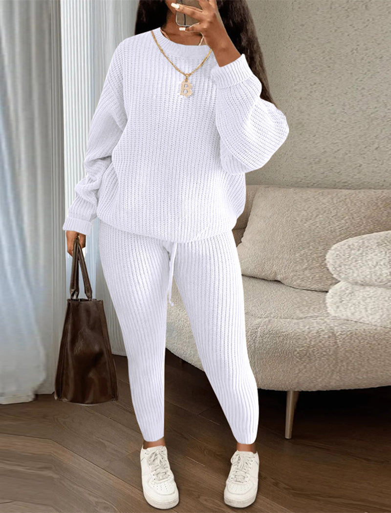 Ribbed Lounge Two-Piece Set