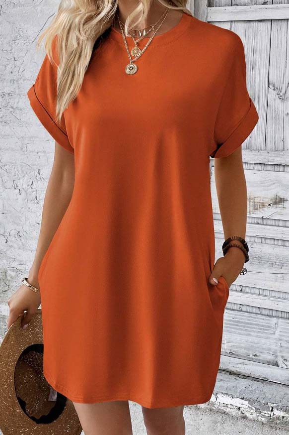 Casual T-Shirt Mini Dress