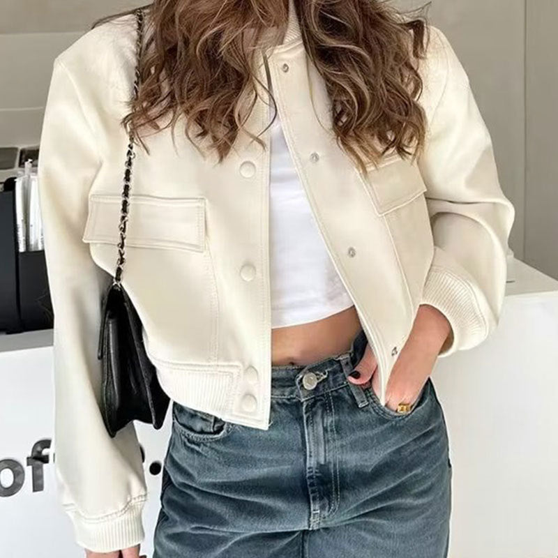 Button-Up Bomber Jacket