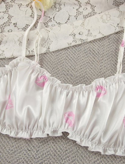 Three-Piece Printed Pajama Set