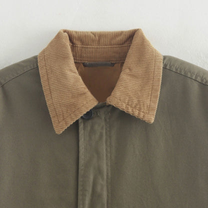 Corduroy Collar Utility Jacket