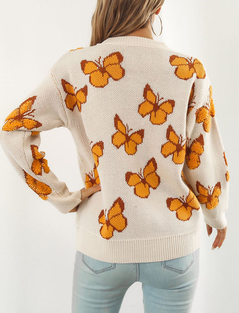 3D Butterfly Sweater