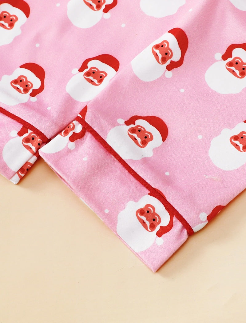 Festive Santa Pajama Set