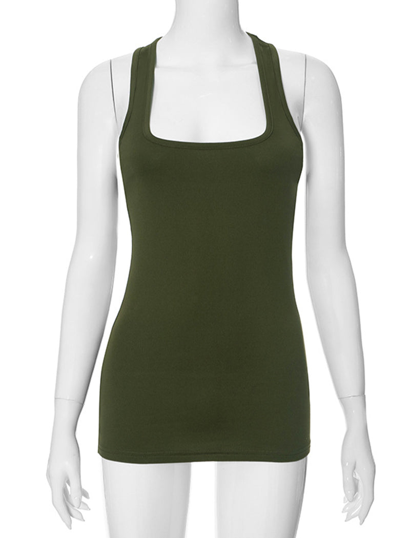 Square Neck Tank Top