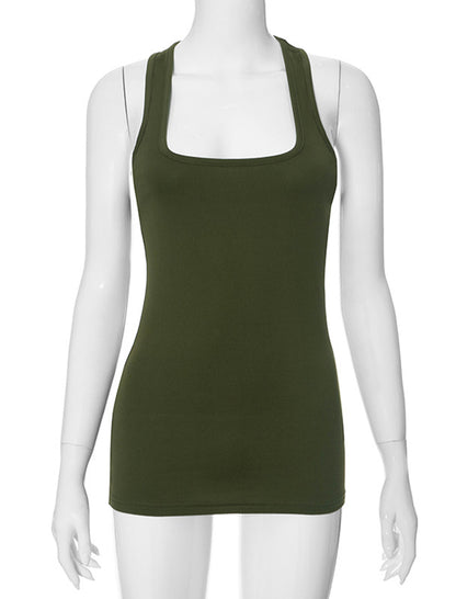 Square Neck Tank Top