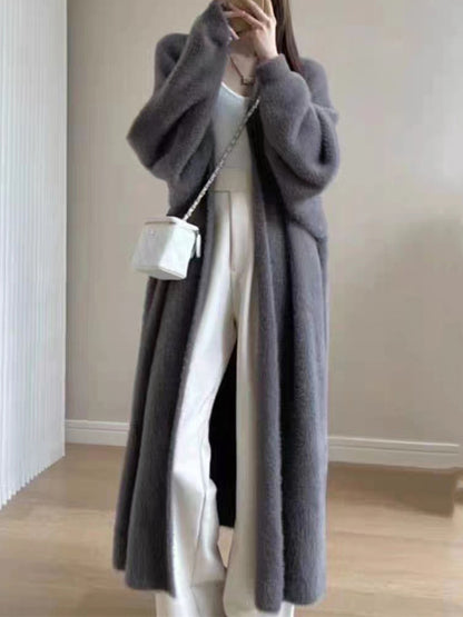 Thick Casual Long Coat