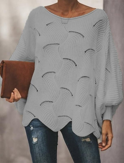 Lightweight Knit Pullover Sweater