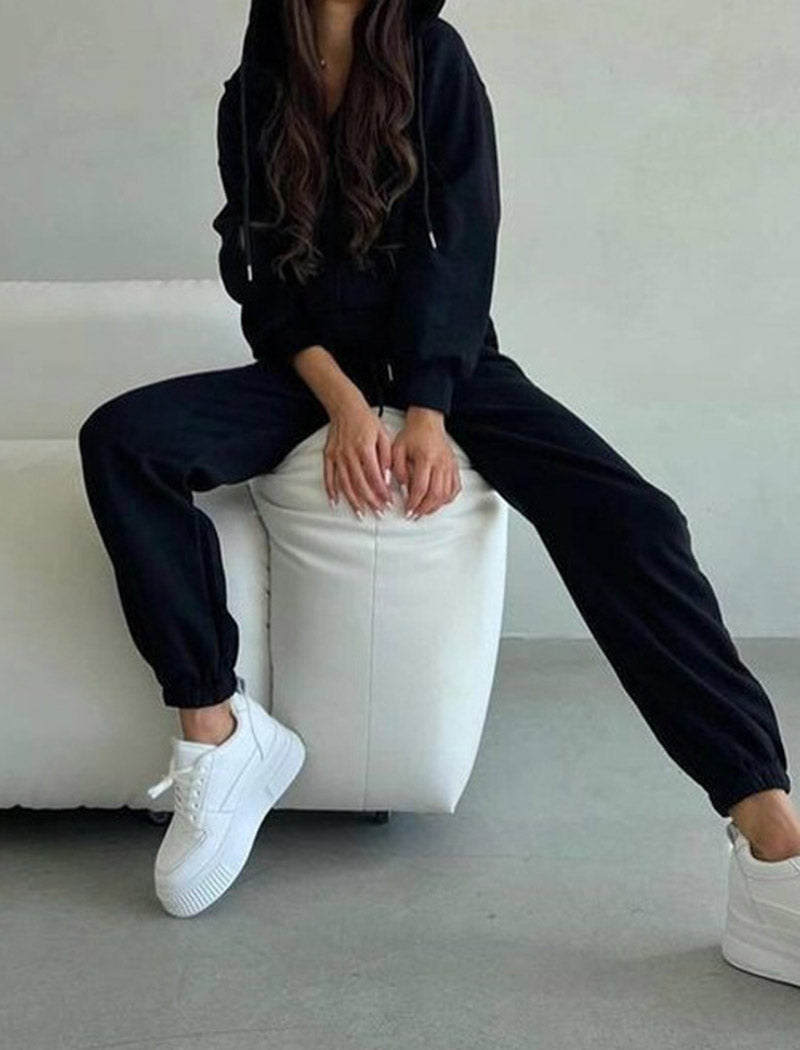 Relaxed Hoodie and Jogger Set