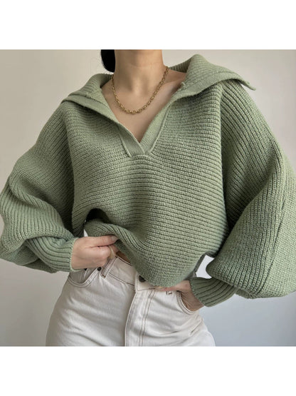 Cropped Sweater Top