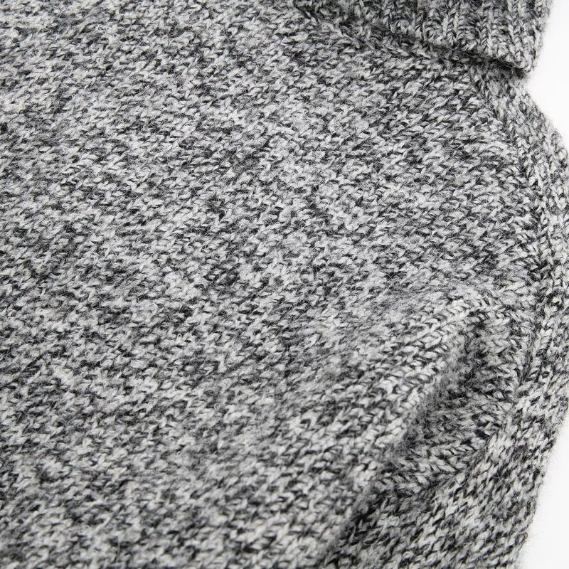 Ribbed Long Sleeve Turtleneck Sweater