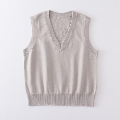 Sleeveless Knit Vest