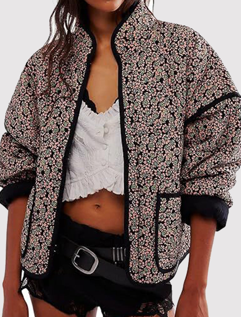 Floral Quilted Jacket