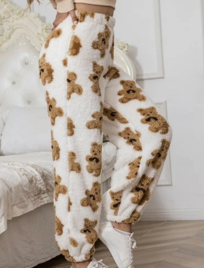 Flannel Casual Long Pants