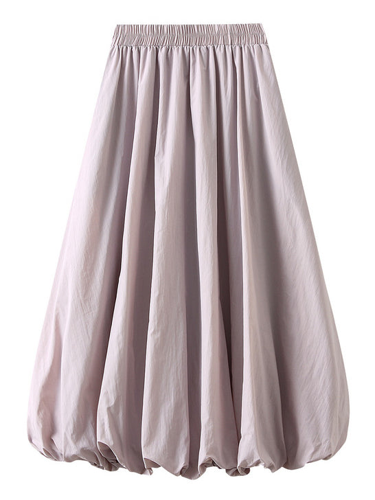 Balloon Hem Skirt