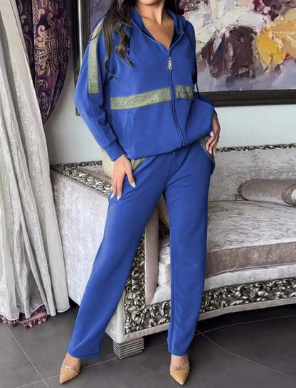 Long Sleeve Two-Piece Lounge Set