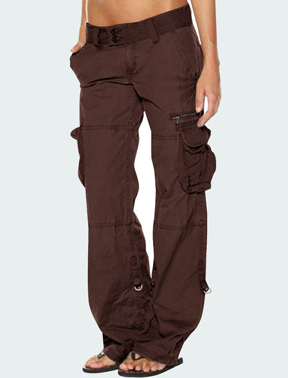 Cargo Wide-Leg Pants