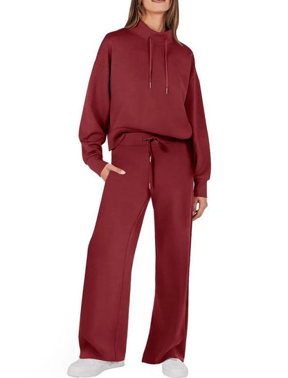 Relaxed-Fit Hoodie and Joggers Set