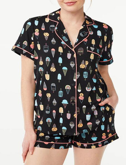 Ribbed Lounge Sleepwear Set