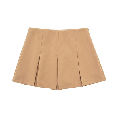 Pleated Mini Skort