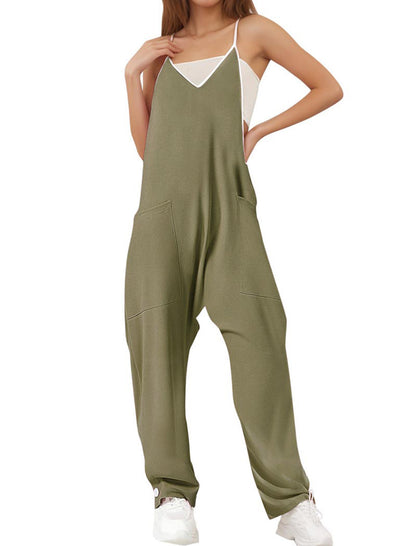 Relaxed-Fit Overalls