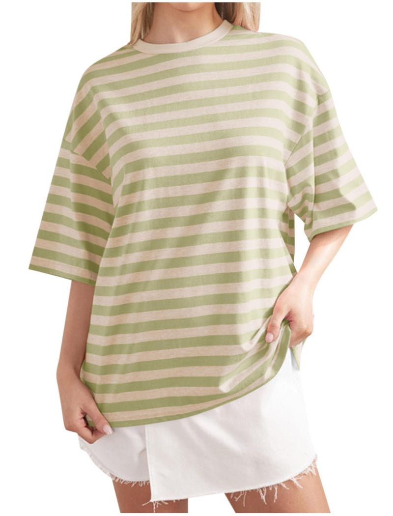 Loose-Fit Striped Tee