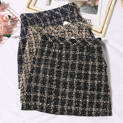 Classic Tweed Mini Skirt