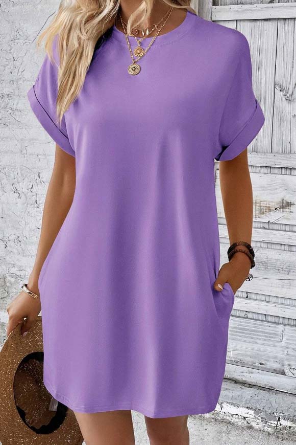 Casual T-Shirt Mini Dress