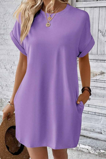 Casual T-Shirt Mini Dress