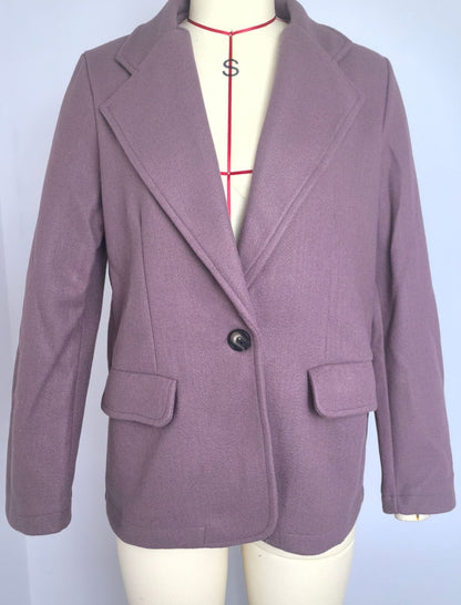 Classic Single-Button Blazer