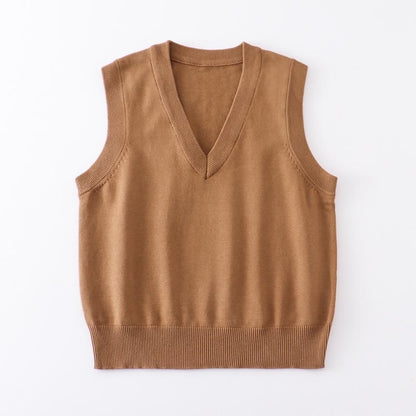 Sleeveless Knit Vest