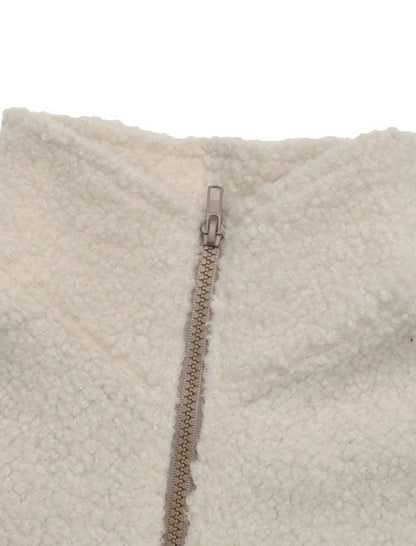 Color-Blocked Fleece Hoodie