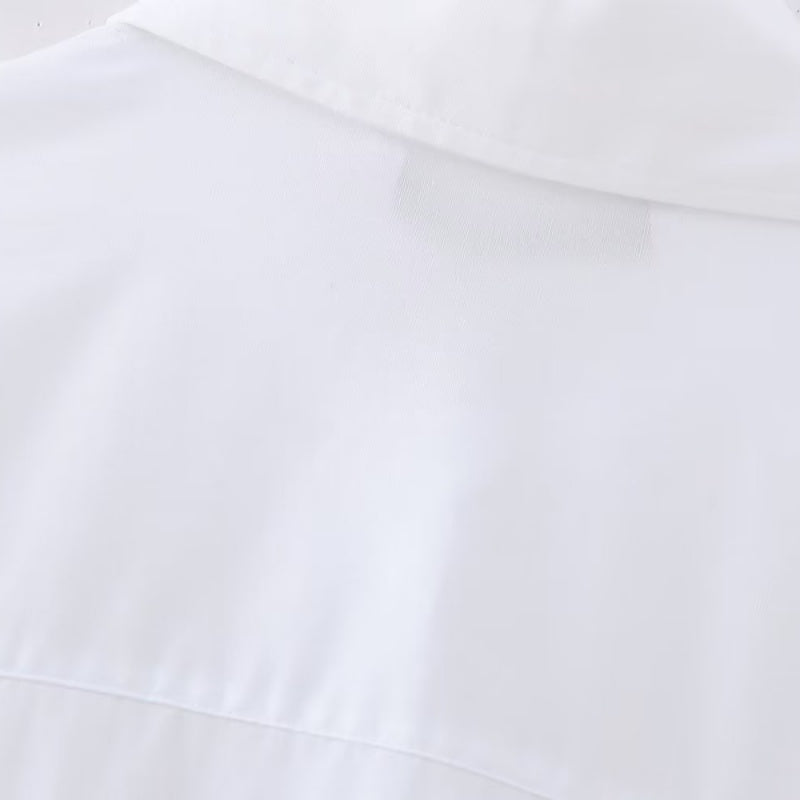 Studded Pocket Button-Up Shirt