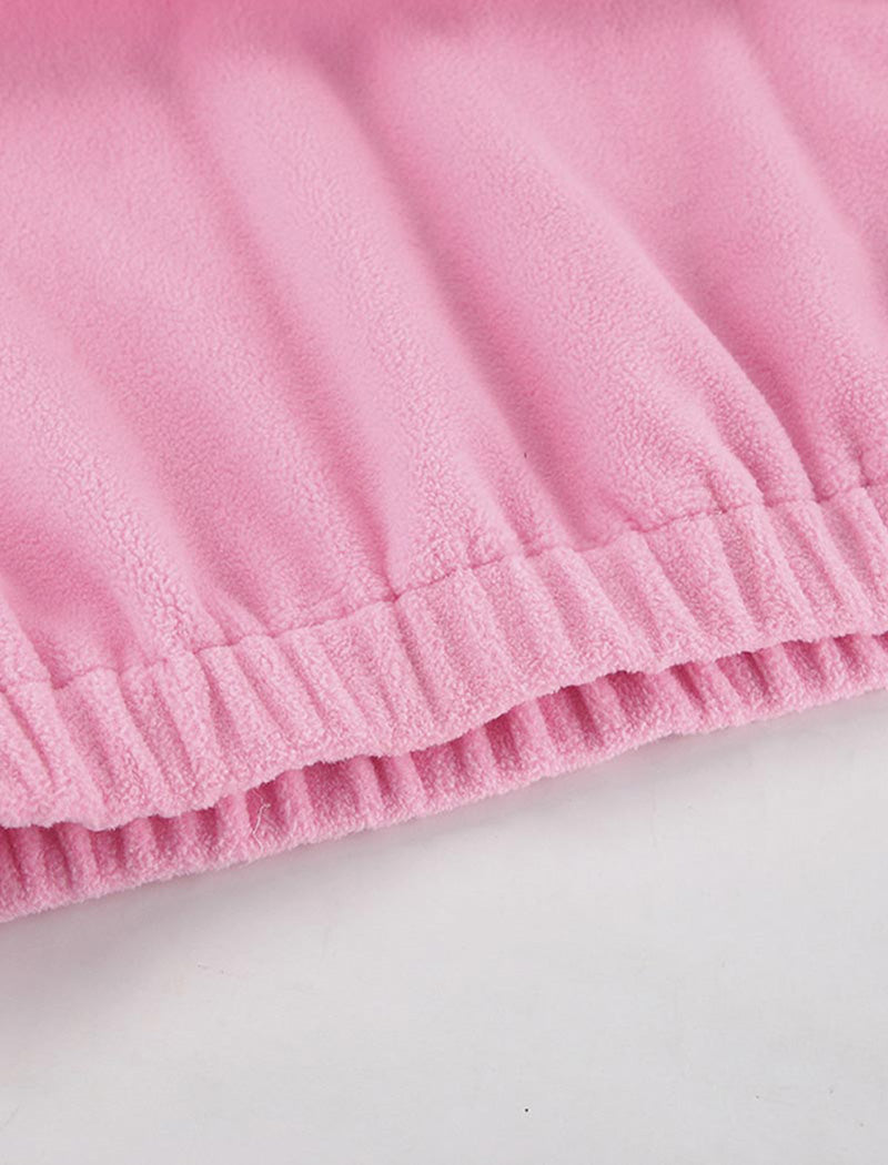 Oversized Quarter-Zip Pullover