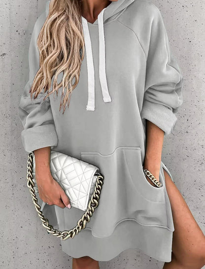 Casual Oversized Hoodie Dress