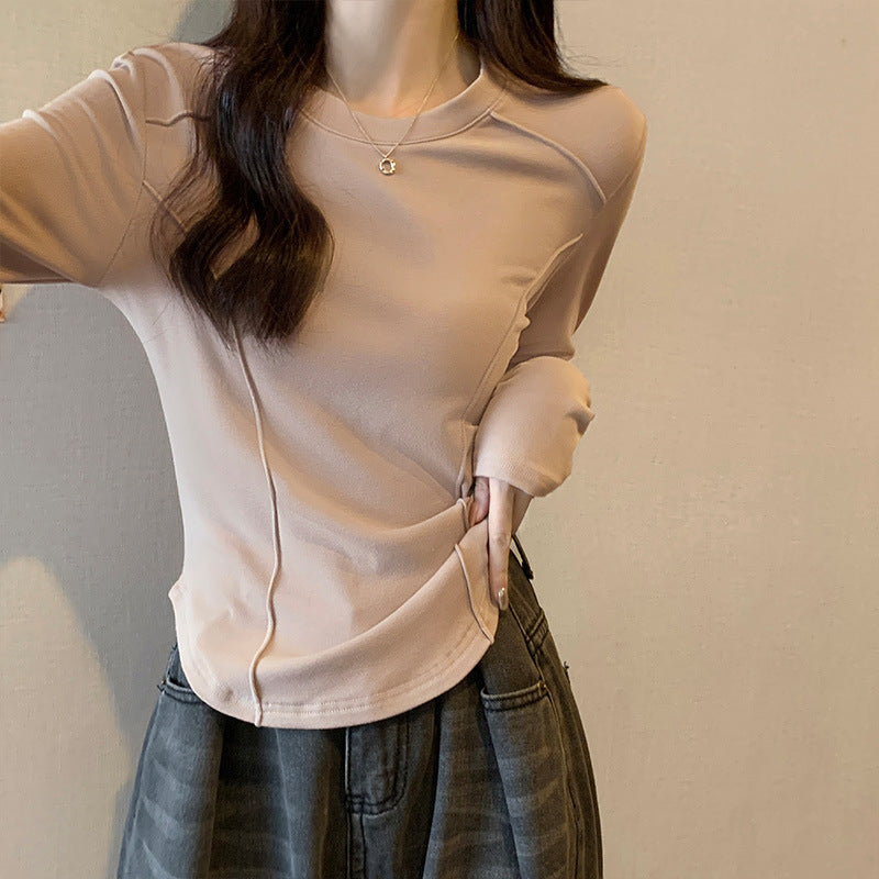 Slim-Fit Basic Pullover