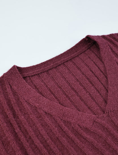 Cozy Ribbed Knit Lounge Set