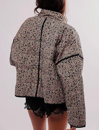 Floral Quilted Jacket