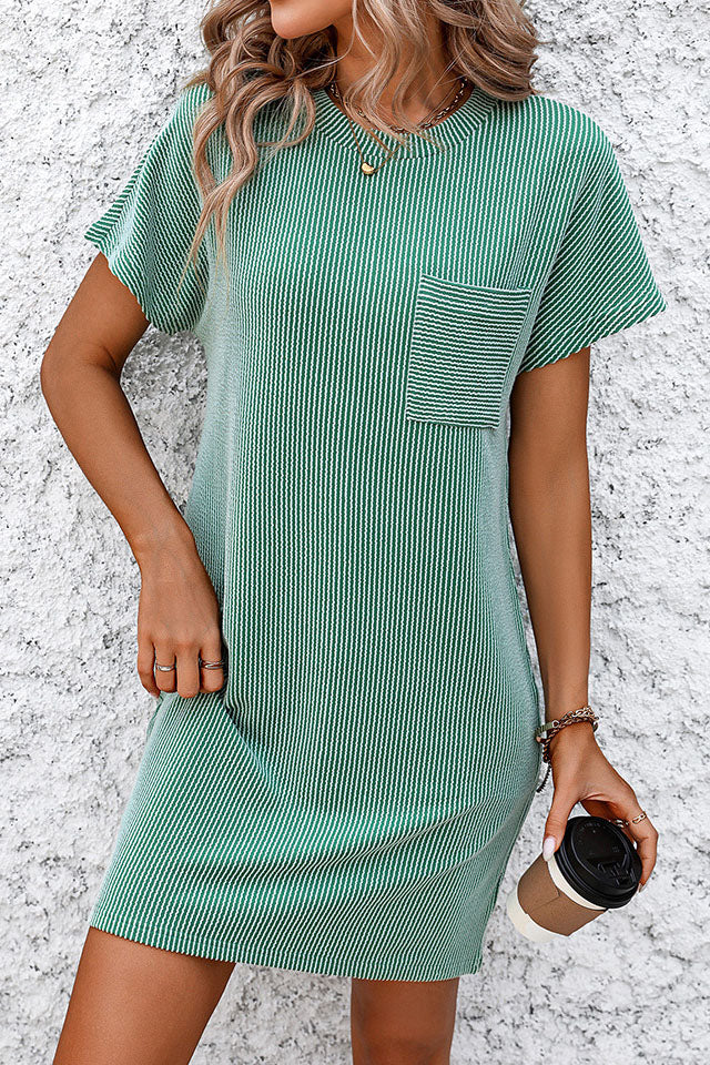 Ribbed T-Shirt Dress