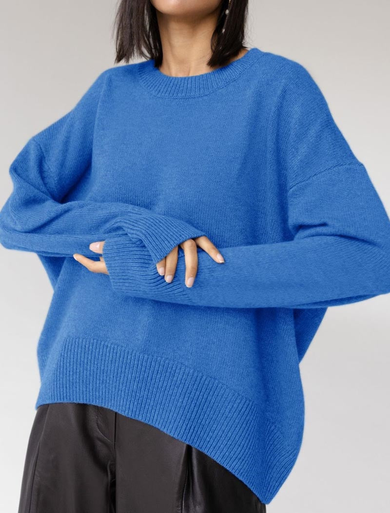 Classic Crewneck Knit Sweater