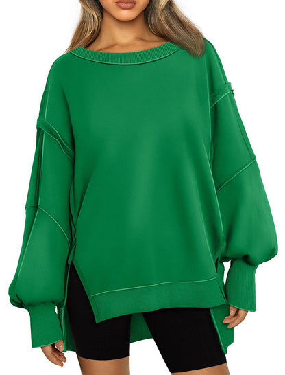 Oversized Longline Pullover