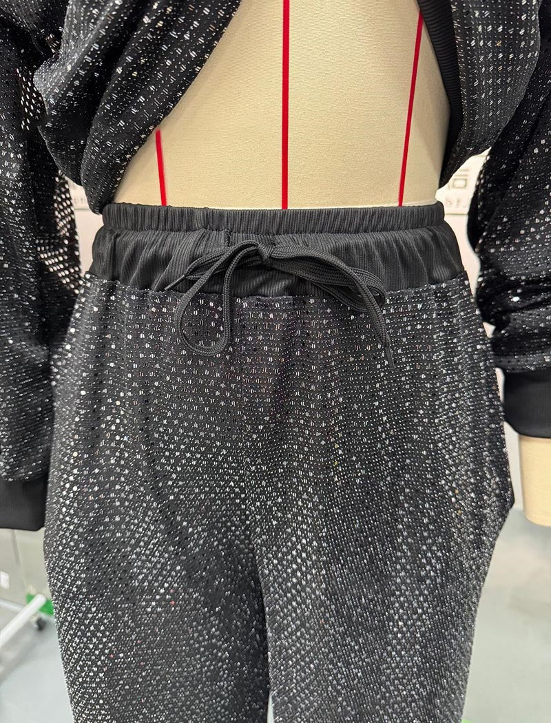 Sequin Two-Piece Lounge Set