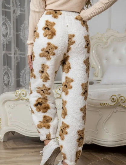 Flannel Casual Long Pants
