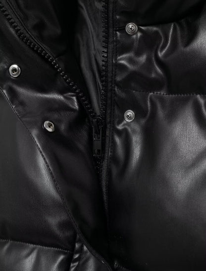 Padded Cropped Puffer Vest