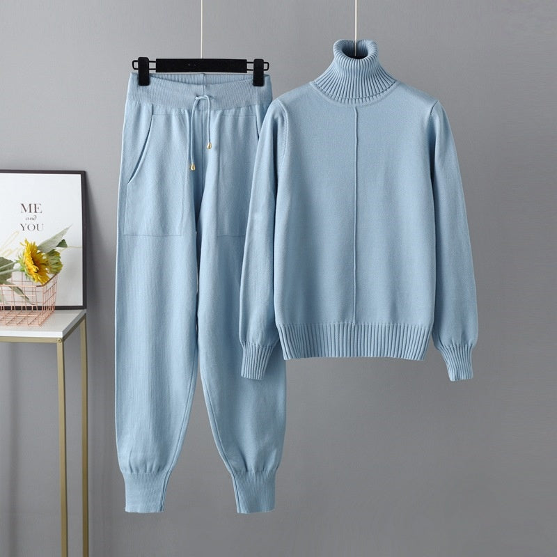 Cozy Turtleneck Knit Set