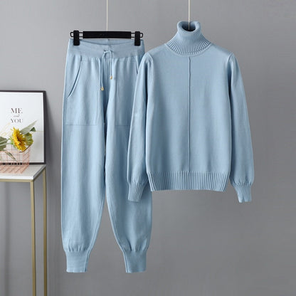 Cozy Turtleneck Knit Set