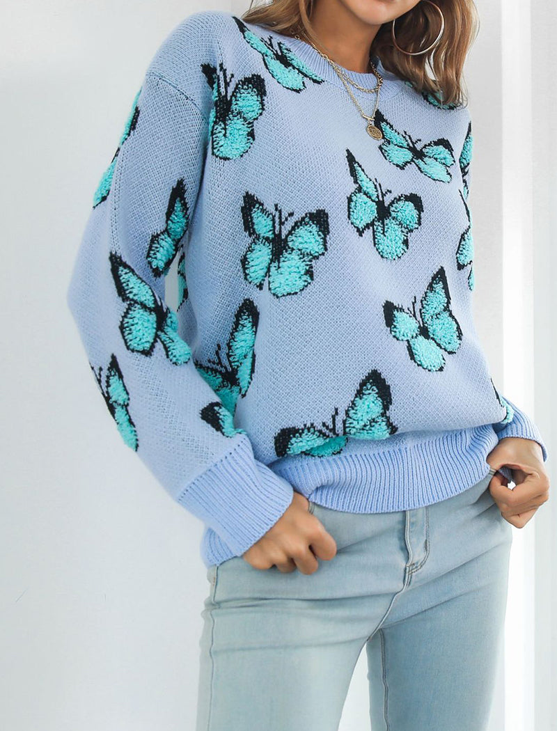 3D Butterfly Sweater