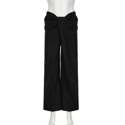 Loose-Fit Casual Wide-Leg Pants